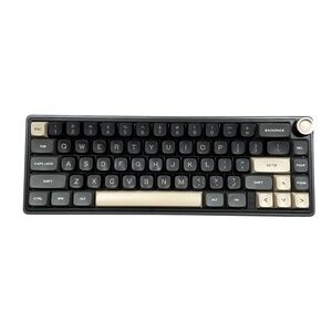 Royal Kludge R65 65% WIRED RGB LED MAC PC Mechanical Keyboard Gray Black Cream